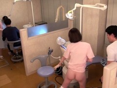 JAV star Eimi Fukada real Japanese dentist office risky sex Thumb