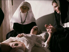 Lesbian nun masturbating and fingering Thumb